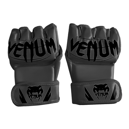 Guantes De Boxeo Venum Medio Dedo Importados – Para MMA, Sparring Y Entrenamiento De Golpeo