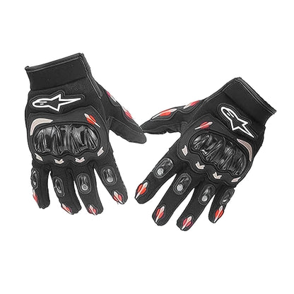 Guantes Alpine Star Moto Protección Antideslizante – Dedos Completos Con Refuerzo En Nudillos Y Diseño Ergonómico