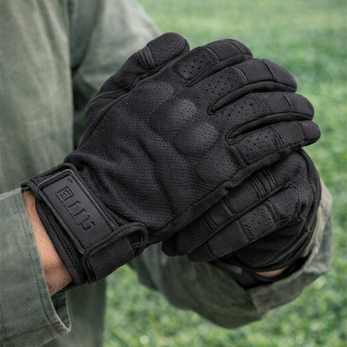 Guantes Tácticos 5.11 Antideslizantes – Táctiles, Reforzados Y Con Protección De Nudillos Para Uso Deportivo O Táctico