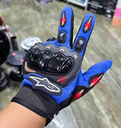 Guantes Alpine Star Moto Protección Antideslizante – Dedos Completos Con Refuerzo En Nudillos Y Diseño Ergonómico