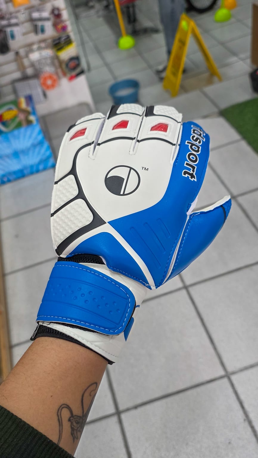 Guantes De Arquero FDsport Con Estuche – Látex Antideslizante, Muñequera Ajustable Y Diseño Juvenil Para Fútbol