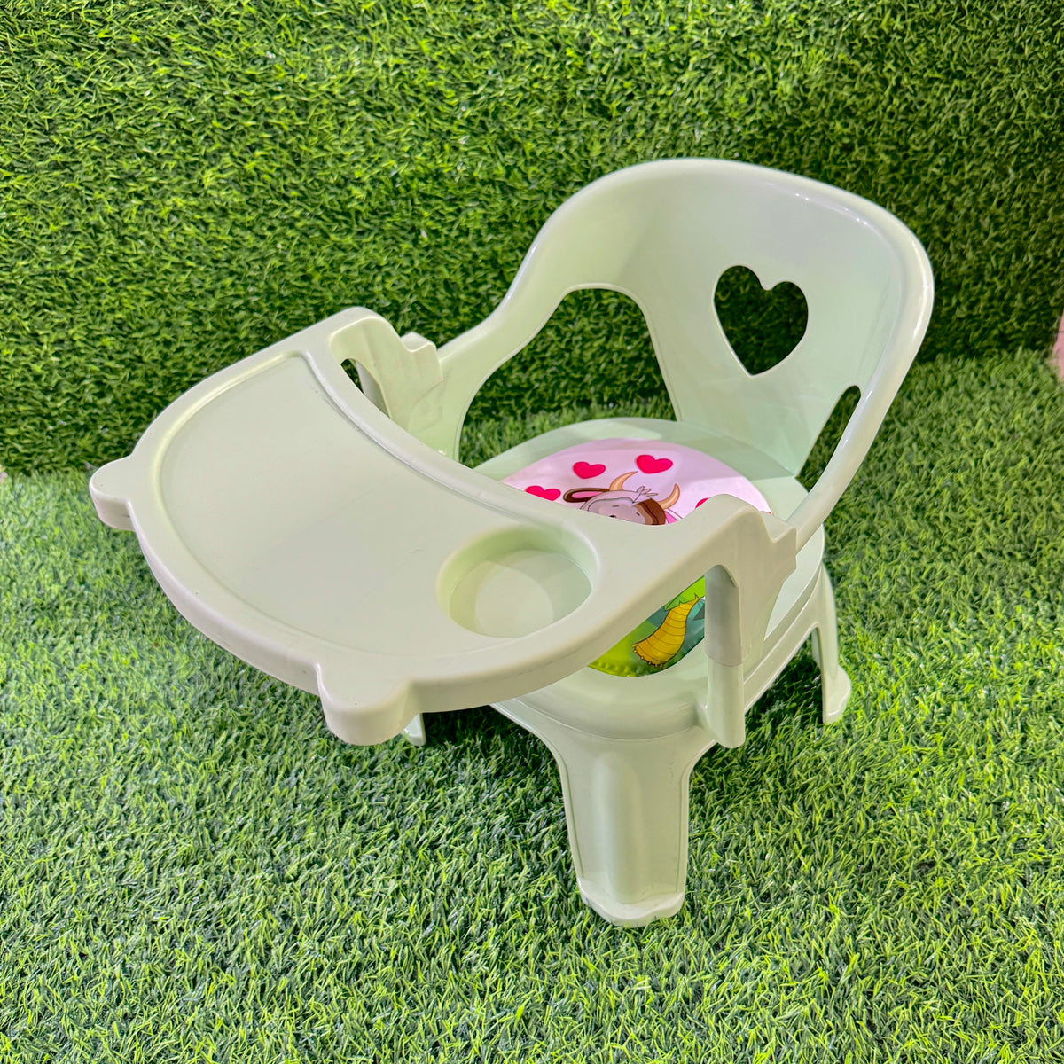 Silla Para Comer Bebé Portátil – Diseño Infantil En Plástico Resistente Y Liviano