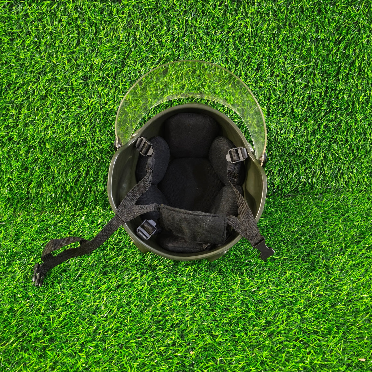 Casco Táctico Con Visor Para Airsoft Y Paintball – Modelo Militar Con Rieles Laterales Y Protección Facial Ajustable