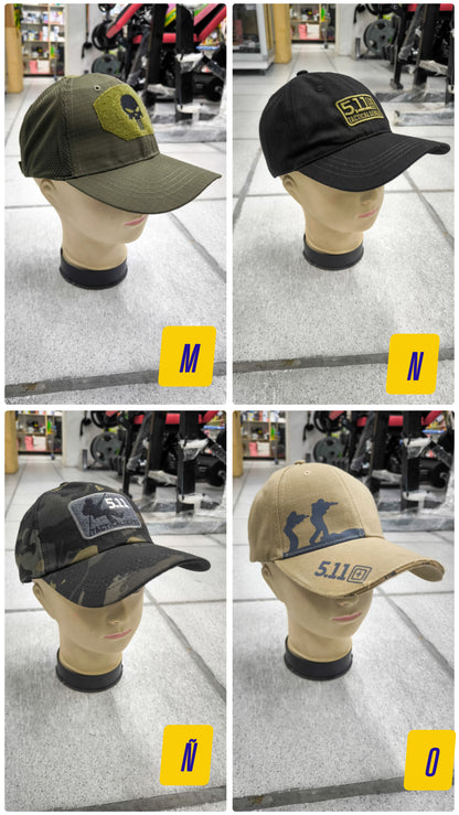 Gorra Tipo Béisbol Estilo Urbano Y Táctico – Diseño Unisex Con Visera Curva, Bordado Y Ajuste Posterior