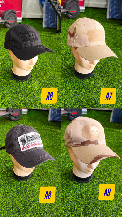 Gorra Tipo Béisbol Estilo Urbano Y Táctico – Diseño Unisex Con Visera Curva, Bordado Y Ajuste Posterior