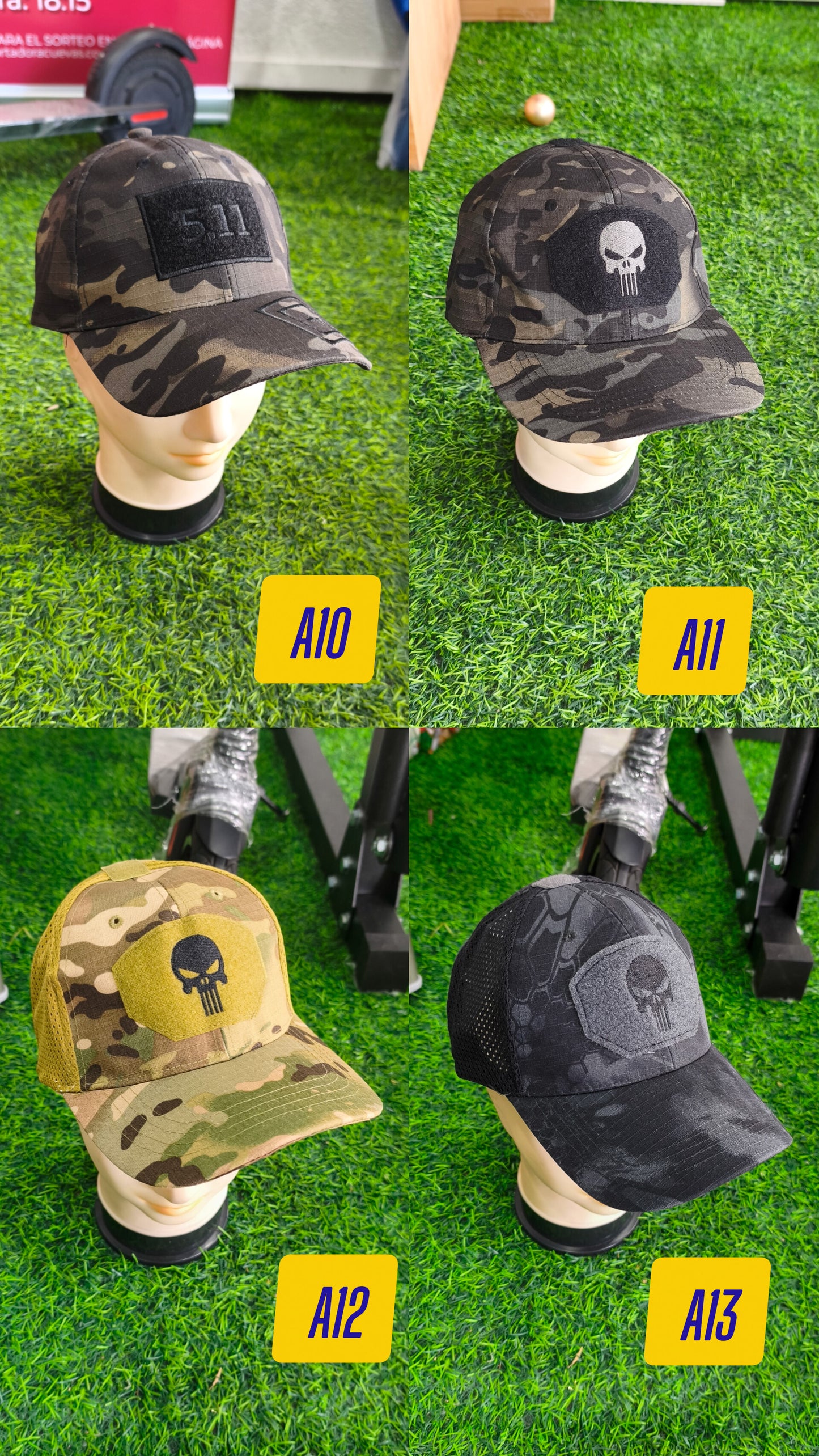 Gorra Tipo Béisbol Estilo Urbano Y Táctico – Diseño Unisex Con Visera Curva, Bordado Y Ajuste Posterior