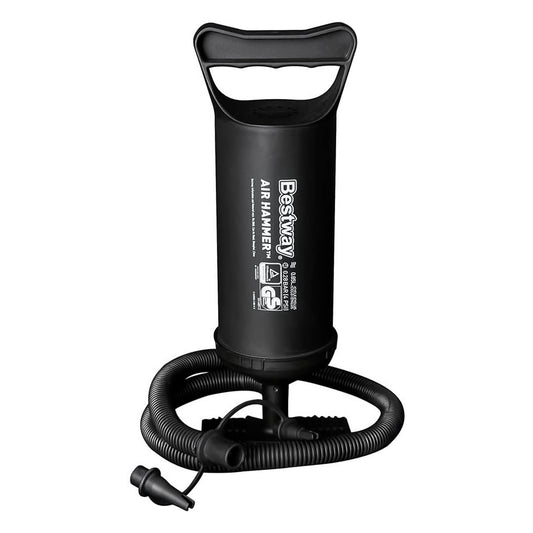 Inflador Manual Bestway 62002 Air Hammer 30cm con Adaptadores