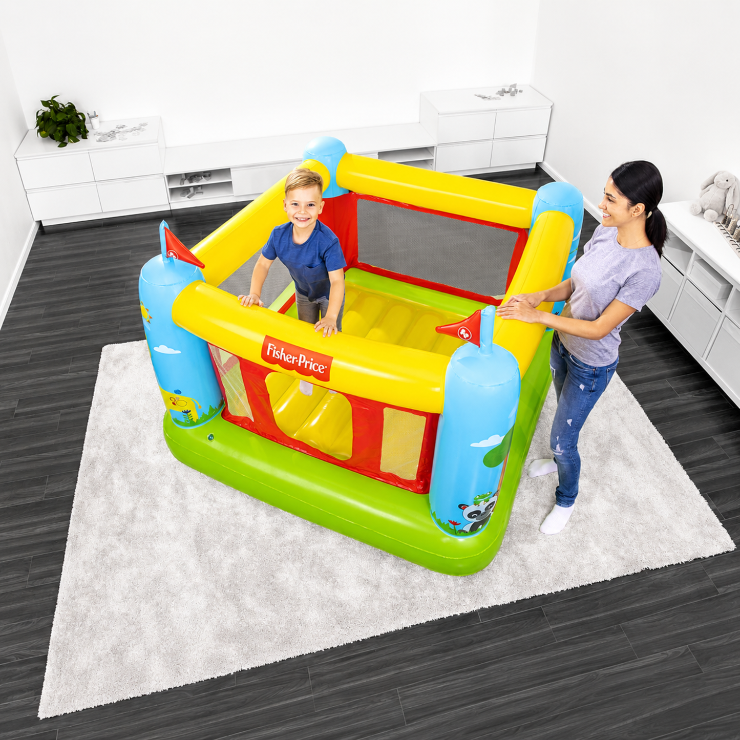 Castillo Inflable Fisher-Price 93553 Para Niños 3+ | Saltarín Infantil