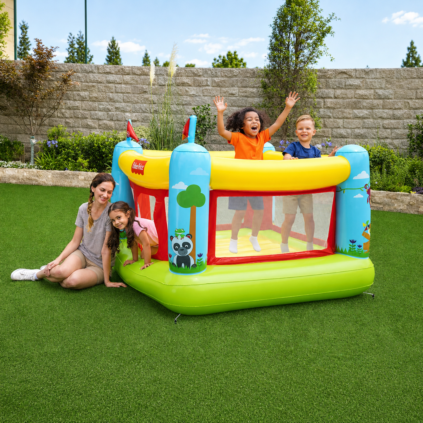 Castillo Inflable Fisher-Price 93553 Para Niños 3+ | Saltarín Infantil
