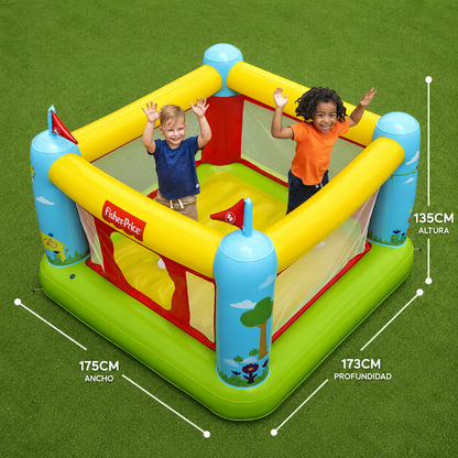 Castillo Inflable Fisher-Price 93553 Para Niños 3+ | Saltarín Infantil