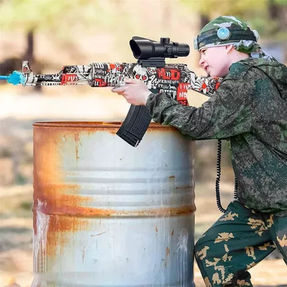 Juguete Para Niños Eléctrica Pistola Ak47 Balas De Hidrogel