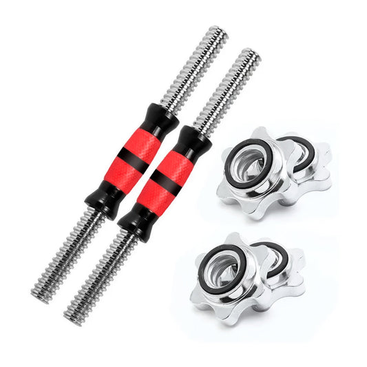 Mancuernas Barra Para Discos 35cm 3kg – Para Discos Intercambiables Con Agarre Antideslizante