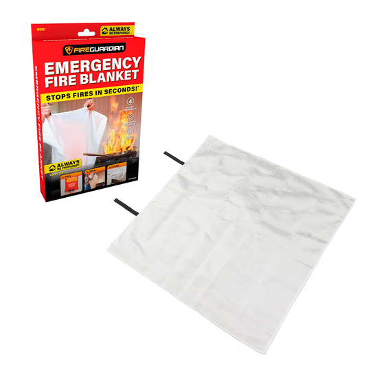 Manta De Emergencia Para Incendios Fibra De Vidrio Tejida 1x1 Metro