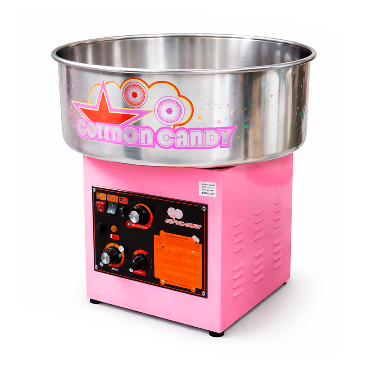 Máquina Eléctrica Para Algodón de Azúcar – Máquina Compacta Para Fiesta, Eventos, Cumpleaños y Reuniones