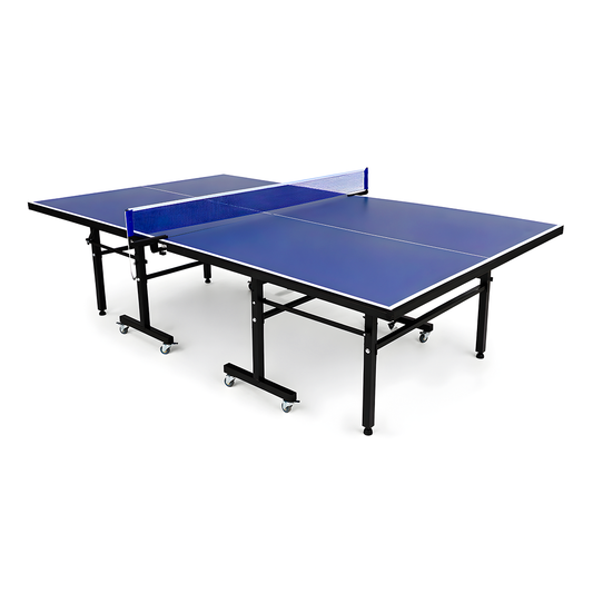 Mesa de Ping Pong Plegable Profesional — Tablero 15mm con Ruedas y Red Incluida