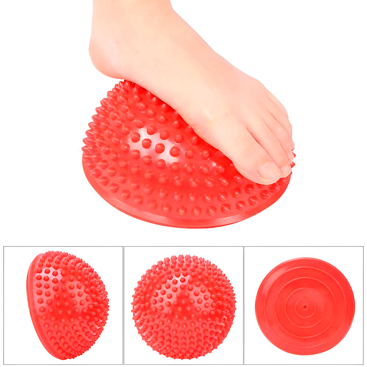 Mini Bosu Semi Kinesiologica Esfera PVC Propiocepción Equilibrio