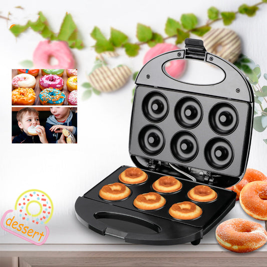 Mini Maquina De Donas 6 Unidades 750W Antihaderente