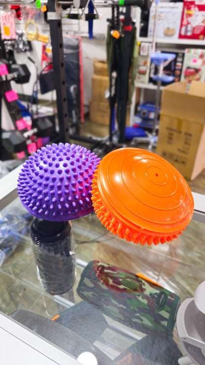 Mini Bosu Semiesfera De Equilibrio – Esfera Kinesiológica De PVC Para Masaje Y Propiocepción