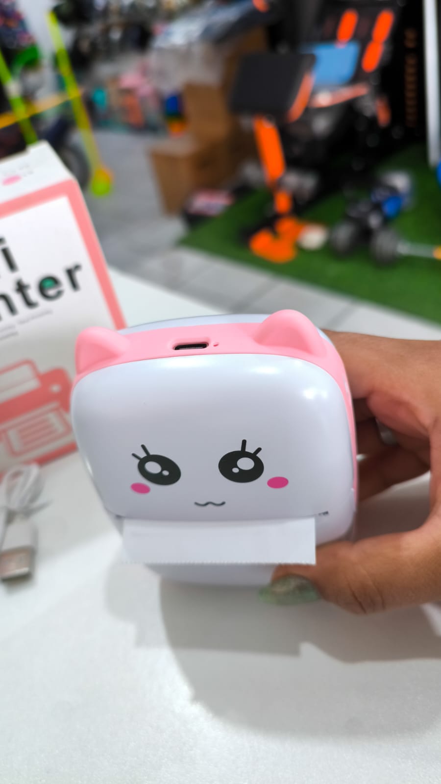 Mini Impresora Portátil Térmica De Bolsillo – Impresión Inalámbrica Bluetooth Para Fotos, Notas Y Etiquetas