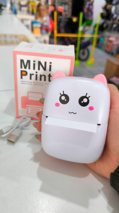 Mini Impresora Portátil Térmica De Bolsillo – Impresión Inalámbrica Bluetooth Para Fotos, Notas Y Etiquetas