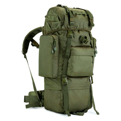 Mochila Tula Policial Militar Táctica Camping Impermeable 65 Litros