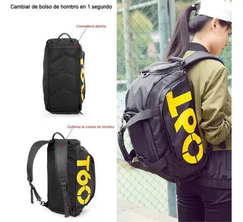 Mochila Deportiva Multiusos Varios Compartimientos