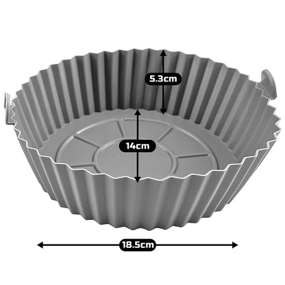 Molde De Silicona Para Air Fryer Freidora De Aire Fácil Limpieza