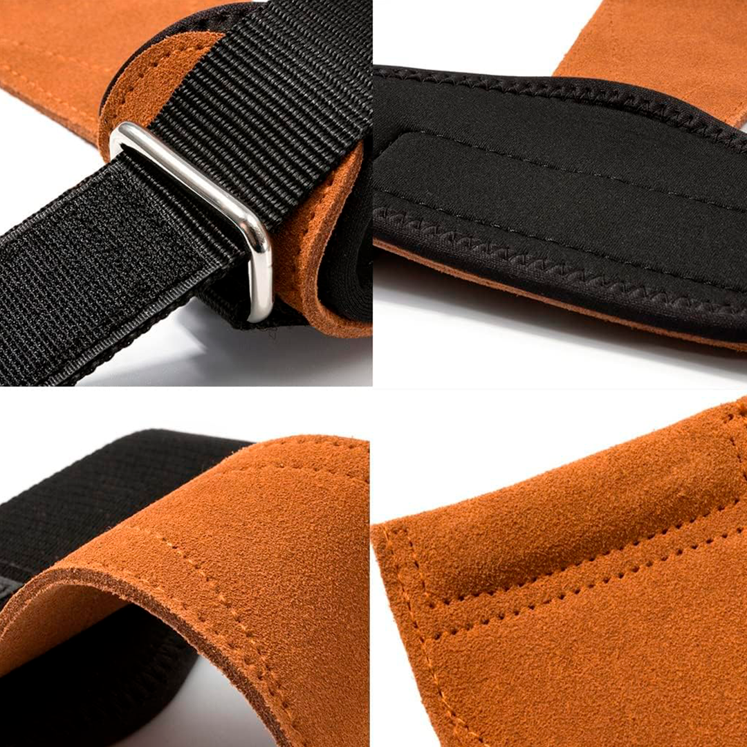 Muñequeras Straps Para Gimnasio – Agarre Antideslizante Y Soporte De Muñeca Para Levantamiento De Pesas, Deadlift Y Entrenamiento De Fuerza