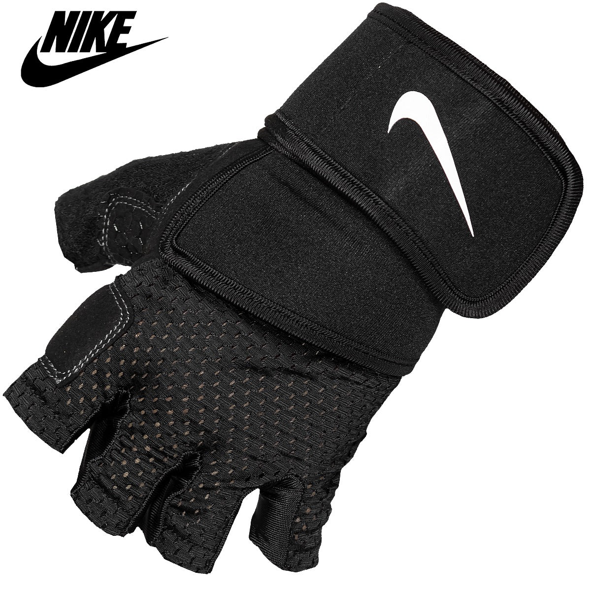Guantes Nike Deportivos Gym Crossfit Bicicleta – Medio Dedo Con Agarre Antideslizante Y Correa Ajustable