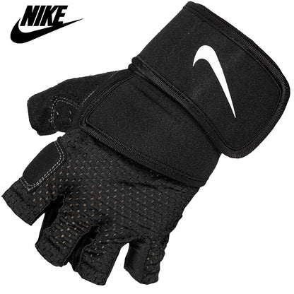 Guantes Nike Deportivos Gym Crossfit Bicicleta – Medio Dedo Con Agarre Antideslizante Y Correa Ajustable