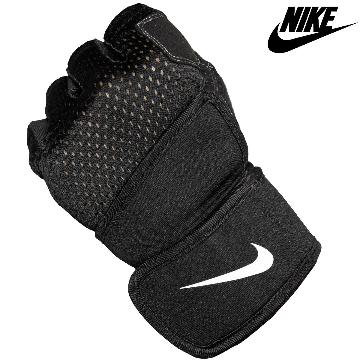 Guantes Nike Deportivos Gym Crossfit Bicicleta – Medio Dedo Con Agarre Antideslizante Y Correa Ajustable