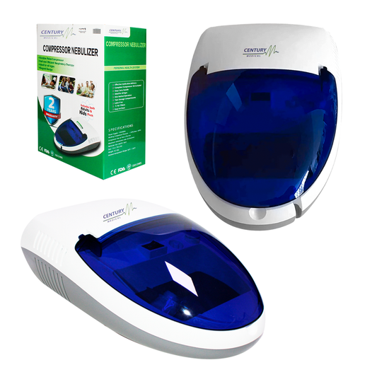 Nebulizador Eléctrico Century Medical Con Compartimiento Superior – Ideal Para Adultos Y Niños En Tratamientos Respiratorios