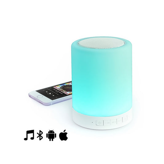 Parlante Lampara Altavoz Bluetooth Luz Touch Lamp Tactil Led