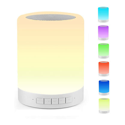 Parlante Lampara Altavoz Bluetooth Luz Touch Lamp Tactil Led