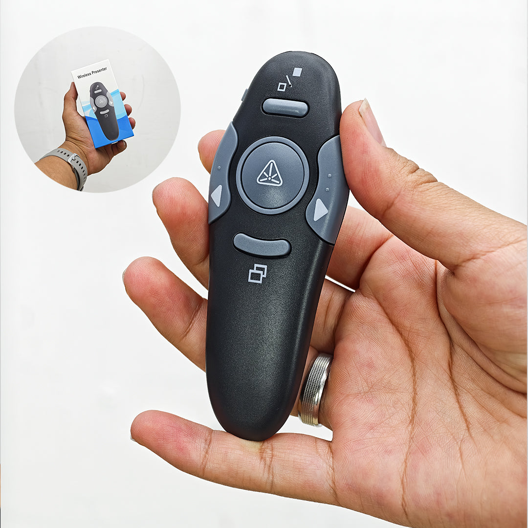 Puntero Láser Presentador Inalámbrico USB para Diapositivas 2.4GHz
