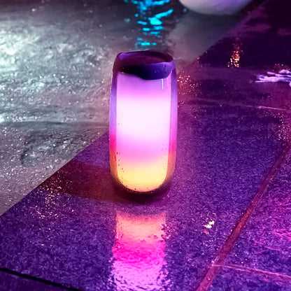 Parlante Bluetooth Pulse 4 Luces Led 360° Con Micrófono Excelente Sonido