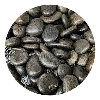 Piedras Decorativas Negras Pulidas 593-26 – Para Jardines, Acuarios Y Decoración Del Hogar