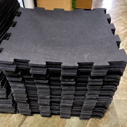Piso De Caucho 11mm Gym Antideslizante – Baldosa Protectora Para Pesas Y Entrenamiento En Casa O Gimnasio