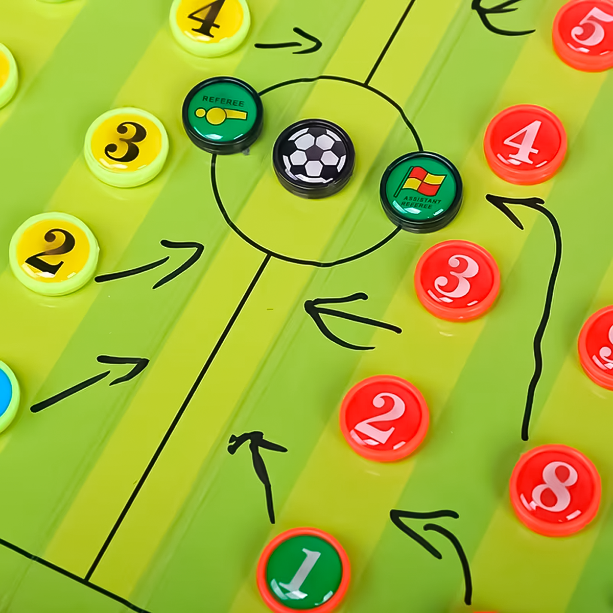 Pizarra Táctica Magnética De Fútbol Con Cierre – Carpeta Plegable Con Fichas Y Marcador Para Entrenadores