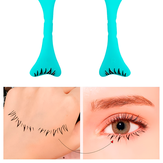 Plantilla Delineadora Reutilizable Para Ojos Y Labios – Guía De Maquillaje Preciso Y Multifuncional