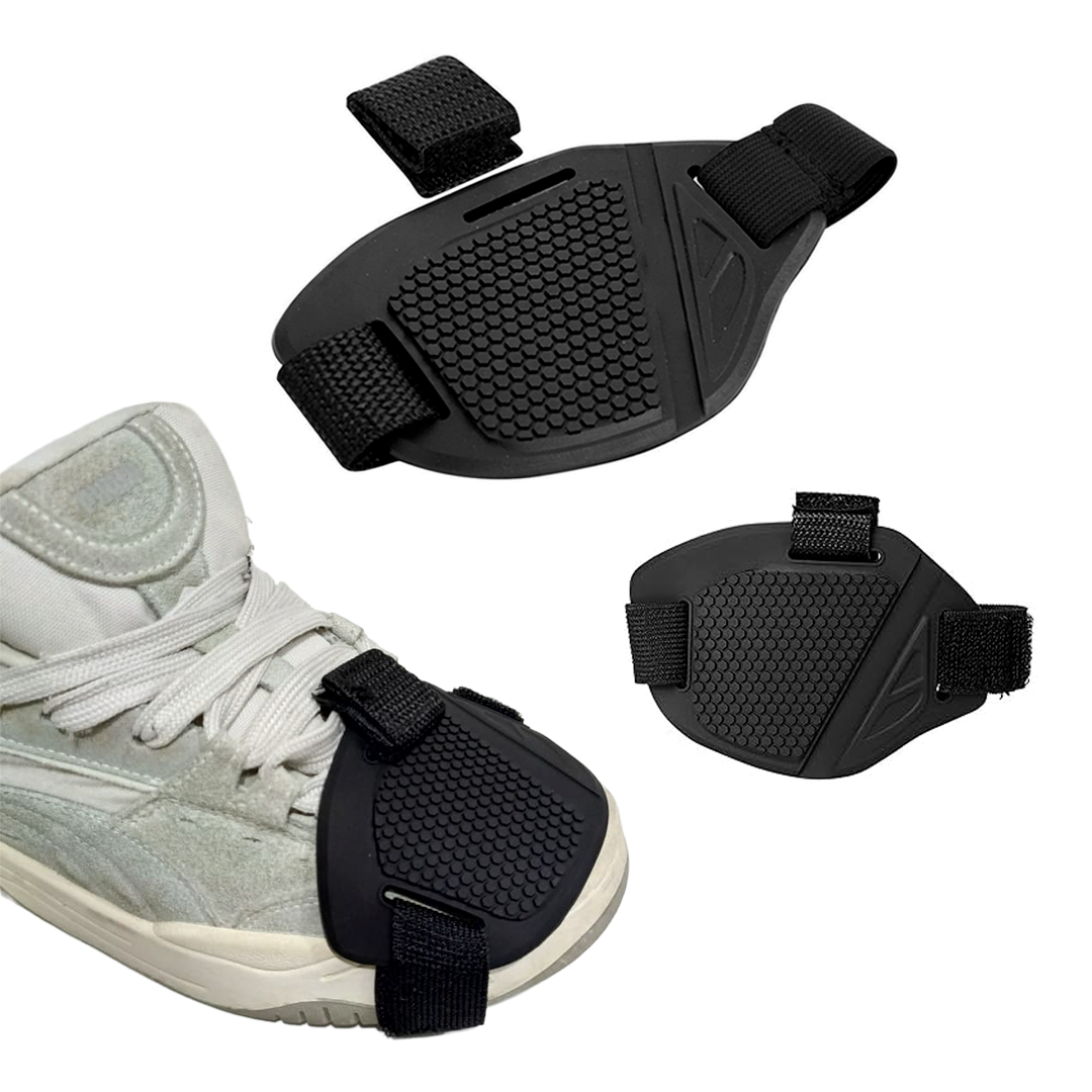 Protector De Zapato Para Moto Con Velcro Ajustable – Cuida El Calzado Del Desgaste De La Palanca De Cambios
