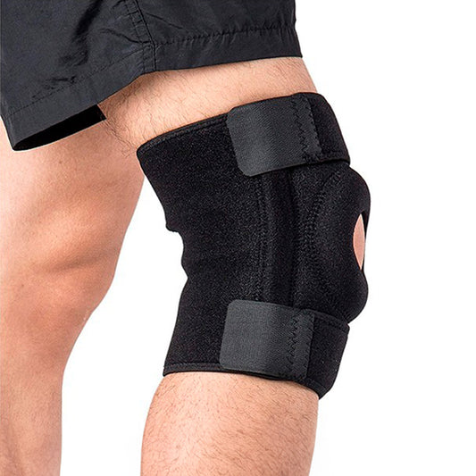 Rodillera De Hueco Soporte Elastica Ajustable Compresion Lesion