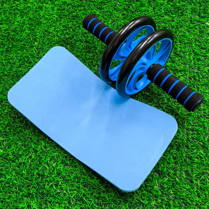 Rueda Abdominal De Doble Rodillo Con Almohadilla – Accesorio Para Abdomen Y Entrenamiento Del Core
