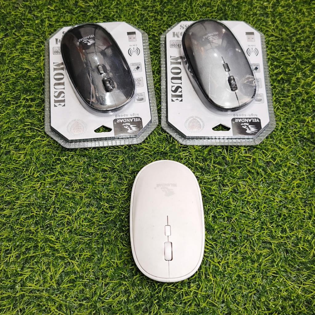 Mouse Inalámbrico USB Ergonómico Yelandar – Sensor Óptico Preciso Y Diseño Compacto Para Oficina O Casa