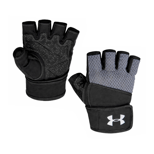 Guantes De Entrenamiento Under Con Muñequera – Guantes Para Gimnasio, Pesas, Crossfit Y Fitness