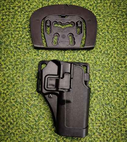 Estuche Táctico Funda De Pistola Polímero Ajustable – Compatible Con Glock 17/22/31 Y Montaje Dual