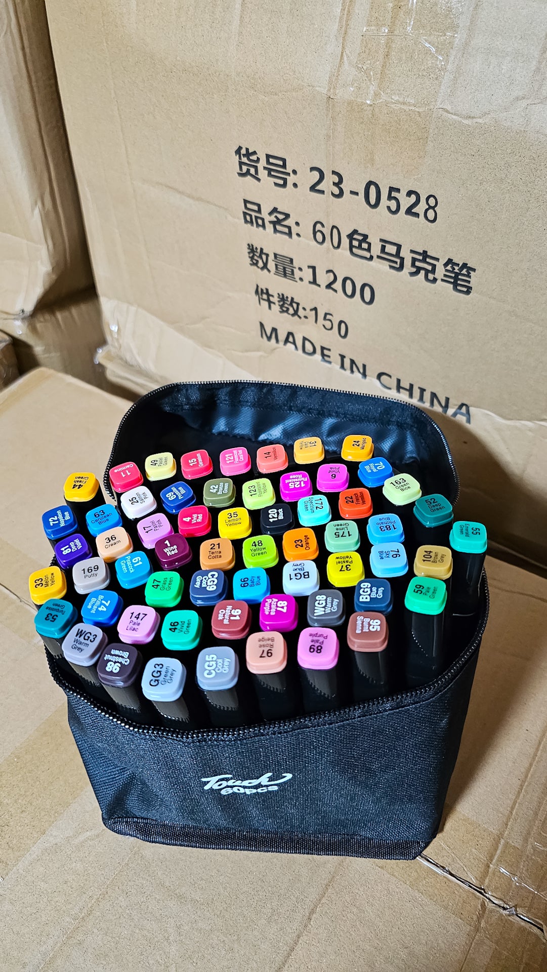 Set De Marcadores Doble Punta Para Arte Y Diseño – Tinta A Base De Alcohol Con Estuche Organizador