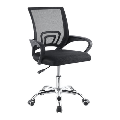 Silla Oficina Ejecutiva Reclinable HARALD – Diseño Ergonómico Con Apoyo Lumbar Y Base Cromada