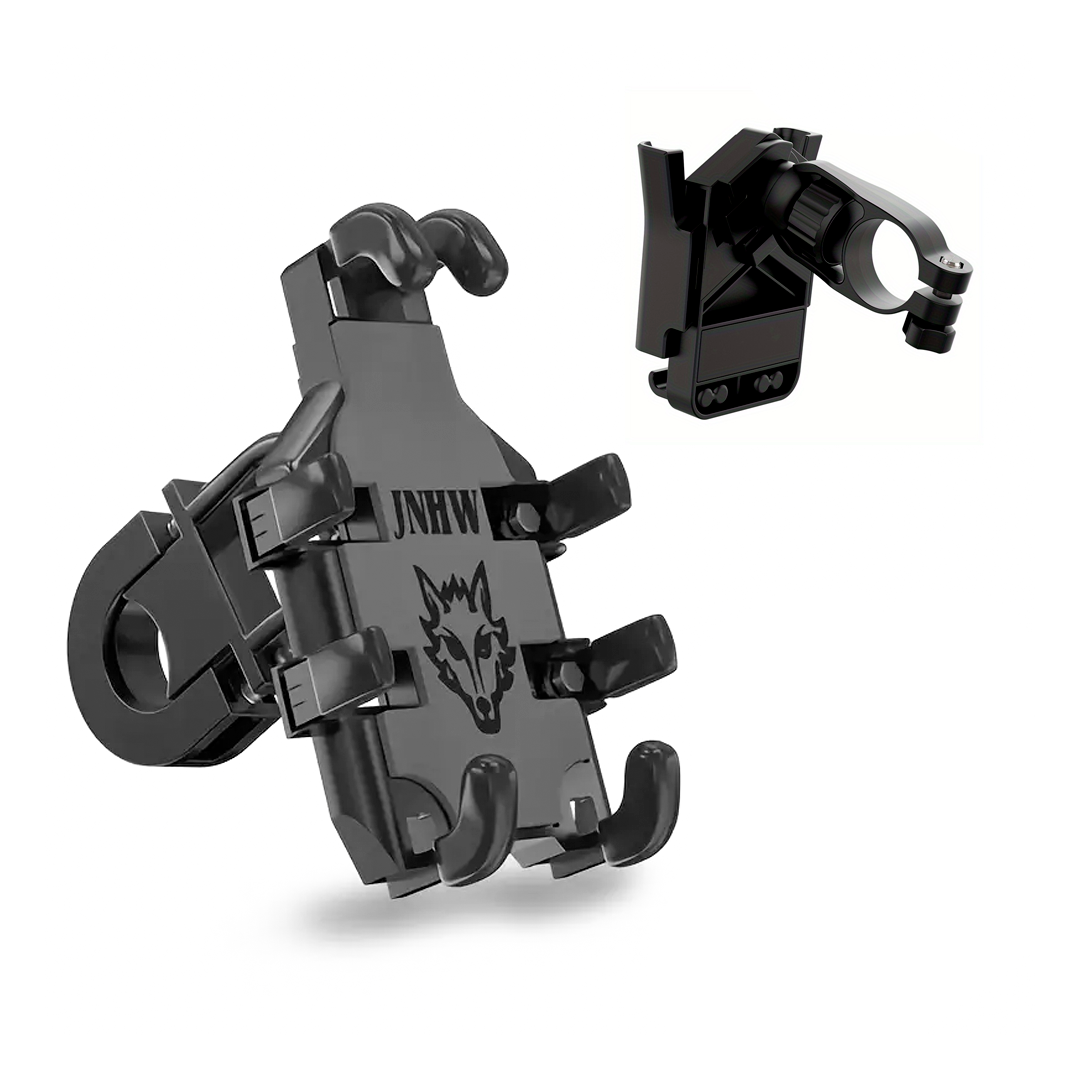 Soporte Para Teléfono Celular Universal De Moto – Ajuste Seguro Y Resistente Reforzado Para Manillar