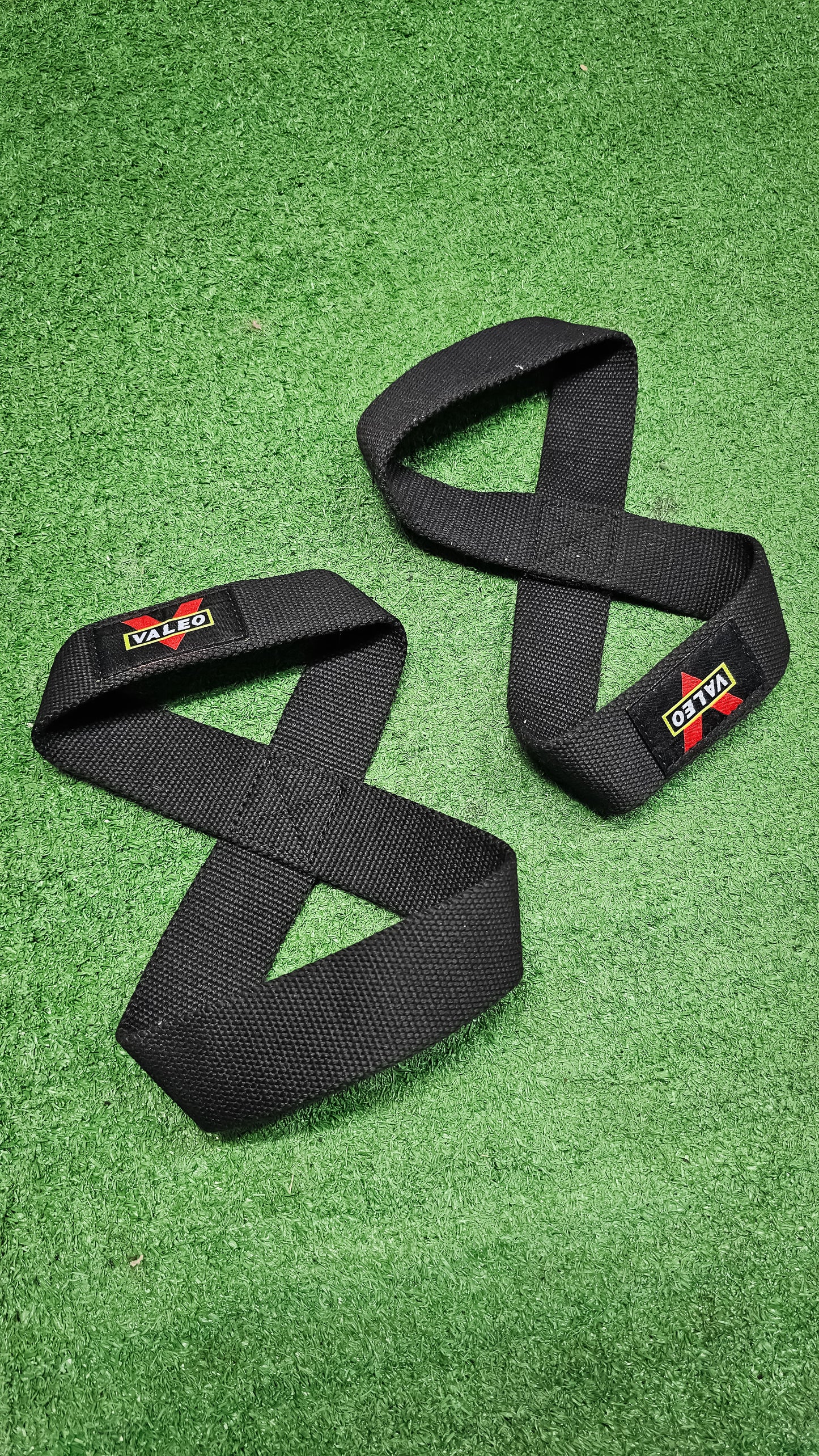 Straps En 8 Valeo Para Levantamiento De Pesas – Correas De Algodón Reforzado Para Mayor Estabilidad Y Agarre